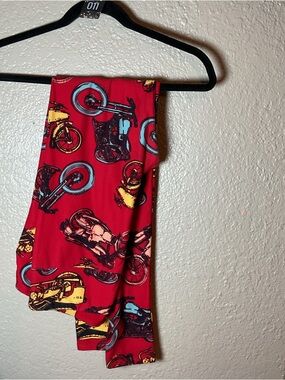 Lularoe Leggings Women’s Size TC Tall & Curvy Fits Sizes 12-18 Motorcyles